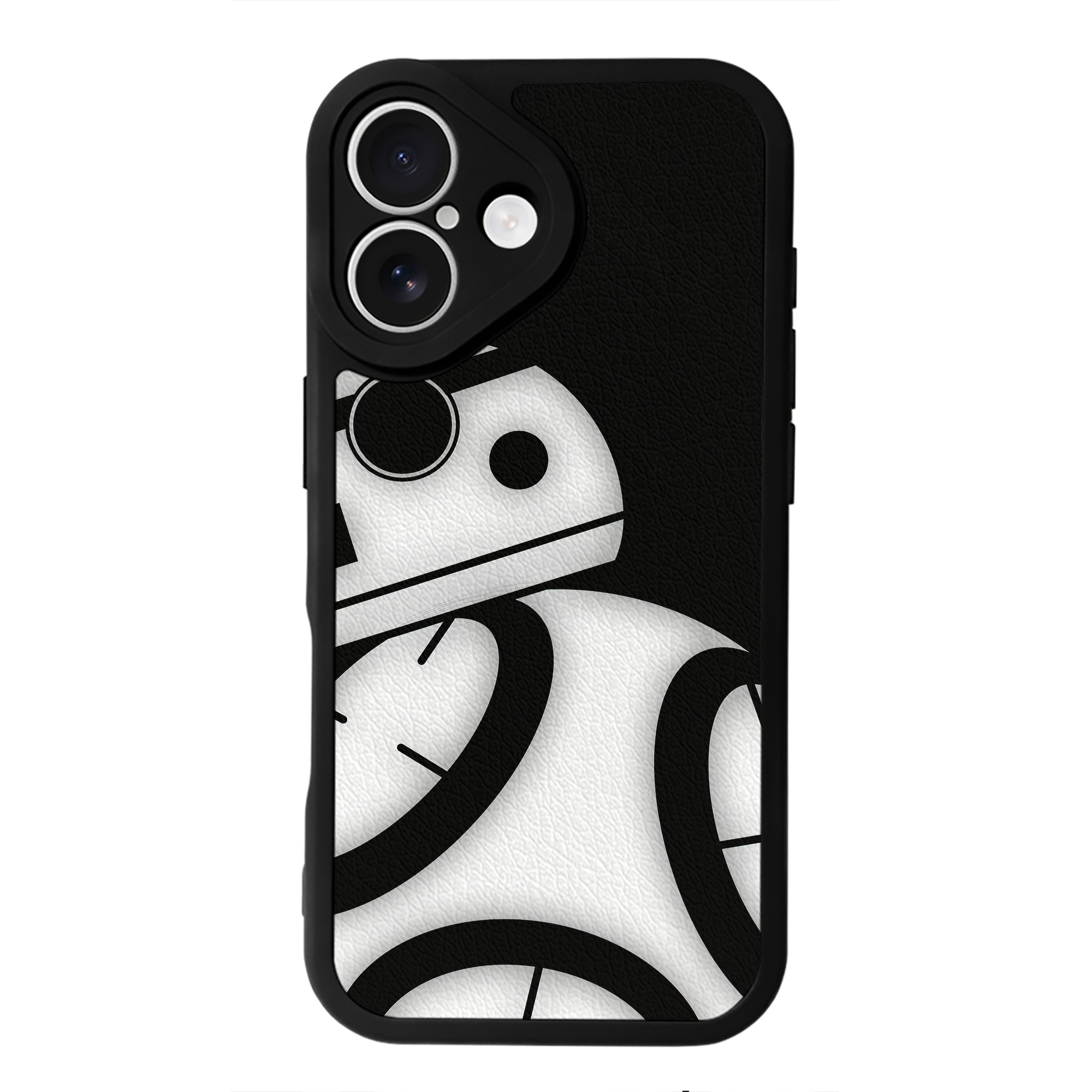 （画像用） スター・ウォーズ Star Wars 【iPhone 16シリーズ対応】シリコンスマホケース（レザー調） 材質：シリコン